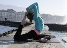 Yoga sur les voies